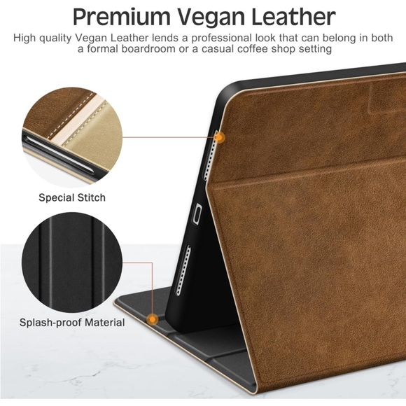 KingBlanc iPad 10th Generation Case (2022,10.9-inch) with Apple Pencil Holder, - Picture 6 of 16